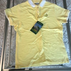Masters yellow small gold shirt